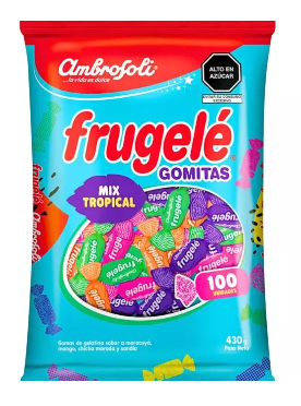 Gomitas Frugelé Tropical x 100 UND